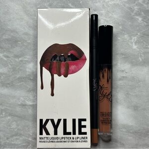 New Kylie Cosmetics Lip Kit Lip Liner Liquid Lipstick Brown Sugar